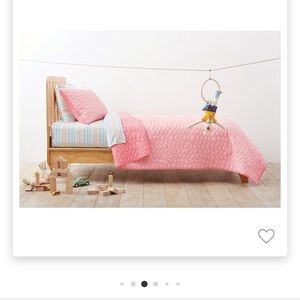 2- Twin Threshold Quilts and 2- matching shams.